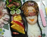 お弁当箱DEドレッシーガール♪作り方24写真