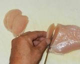 鶏胸肉の回鍋肉作り方1写真