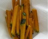 彩り野菜とジャコのきんぴら作り方1写真