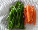 彩り野菜とジャコのきんぴら作り方2写真