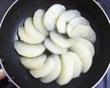 フライパンdeつやつや！HM梨ケーキ☆作り方5写真