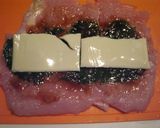 鶏胸の梅チーズロール作り方4写真