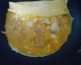 残ったポテトサラダを入れた卵焼き作り方8写真