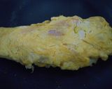 残ったポテトサラダを入れた卵焼き作り方9写真