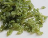 茎わかめとしらすと茗荷作り方1写真