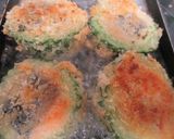 ゴーヤの鮭詰めフライ&チーズ焼き作り方6写真
