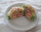 ゴーヤの鮭詰めフライ&チーズ焼き作り方8写真