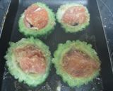 ゴーヤの鮭詰めフライ&チーズ焼き作り方9写真