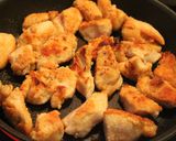 フライパン一つで簡単！揚げない酢鶏作り方5写真