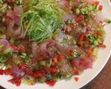 鯛のカルパッチョ(バジル)作り方4写真