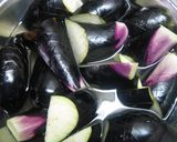 なすと油揚げ・モロッコの煮物作り方1写真