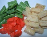 なすと油揚げ・モロッコの煮物作り方2写真