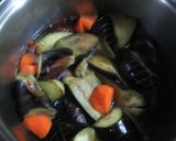 なすと油揚げ・モロッコの煮物作り方4写真