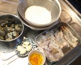 炊飯器で作るパエリア風ご飯作り方1写真