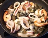 炊飯器で作るパエリア風ご飯作り方3写真