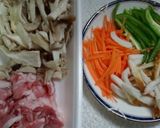 あんかけ素麺♪パリパリ焼いて作り方1写真