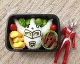 キャラ弁 ウルトラマンタロウ作り方3写真