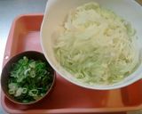 どっさりキャベツのとんぺい作り方1写真