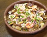 炊飯器で作るパエリア風ご飯作り方10写真