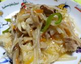あんかけ素麺♪パリパリ焼いて作り方7写真