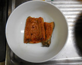 スーパーのうなぎの蒲焼きを早く柔らかく作り方3写真