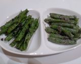 インゲンのごま汚し（ごま和え）＜１＞作り方5写真