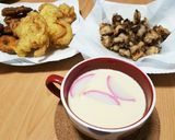 鶏ガラスープの素で、簡単茶碗蒸し♥作り方1写真