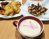 鶏ガラスープの素で、簡単茶碗蒸し♥作り方1写真
