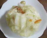 冬瓜の昆布茶&マーマレードサラダ作り方2写真