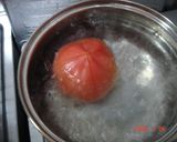 にんにく香るトマトとモッツァレラのパスタ作り方1写真