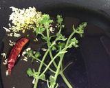 バジルの茎でチキンソテー作り方2写真