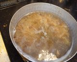 【簡単】大阪のお昼の肉うどん（卵入り）作り方1写真