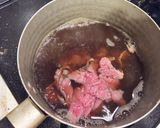 【簡単】大阪のお昼の肉うどん（卵入り）作り方4写真