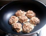 サバのトマト煮缶deハンバーグ作り方3写真