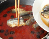 秋刀魚のソテーとトマトソースの軽い煮込み作り方12写真