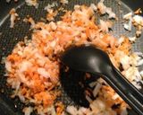 玄米で作る納豆チャーハン(カレー風味)作り方2写真