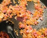 玄米で作る納豆チャーハン(カレー風味)作り方3写真