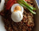 玄米で作る納豆チャーハン(カレー風味)作り方10写真