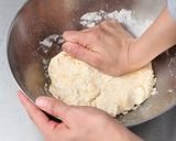 手打ちパスタとポルチーニのクリームソース作り方7写真