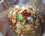 麺つゆとバルサミコの冷製パスタ作り方2写真