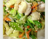 鶏モモ肉とセロリのさっぱり塩炒め！作り方7写真