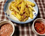 簡単おつまみ☆トッピング・ポテト作り方5写真