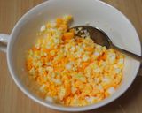 30秒の早業!ゆで卵みじん切り☆作り方6写真