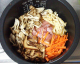 簡単！きのこの五目炊き込みご飯作り方4写真