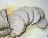 蒸した豚モモ肉の中華あんかけ作り方8写真
