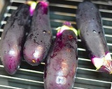 ✿焼き茄子の海老とオクラの餡かけ✿作り方2写真