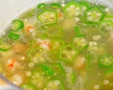 ✿焼き茄子の海老とオクラの餡かけ✿作り方5写真