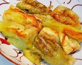 ✿焼き茄子の海老とオクラの餡かけ✿作り方7写真