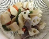 筑前煮用の水煮で酢豚作り方4写真