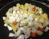 筑前煮用の水煮で酢豚作り方7写真